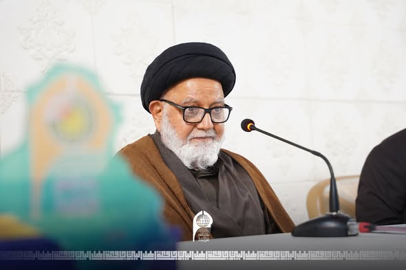 جامعة أهل البيت (ع) تستقبل سماحة السيد مرتضى الكشميري في لقاء علمي وتربوي بمناسبة ولادات الأقمار المحمدية المباركة